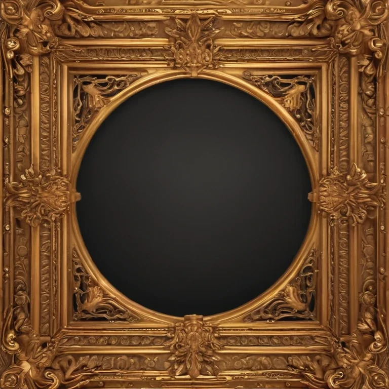 golden frame border