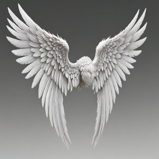 realistic angel wings png