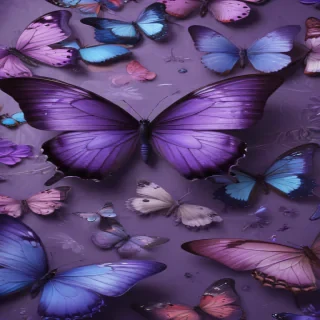 butterfly wallpaper purple