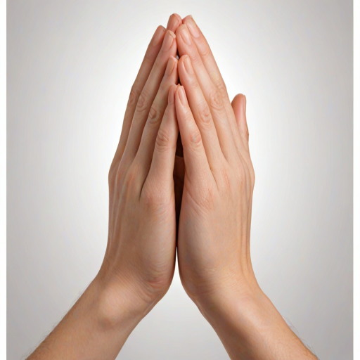 prayer hands transparent background