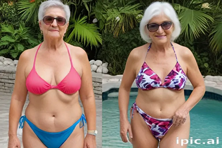 bikini granny