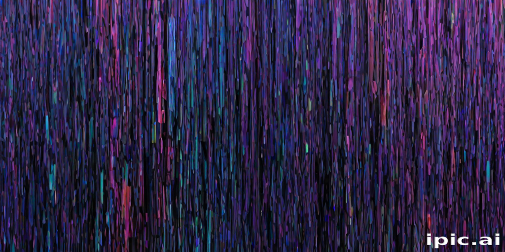 glitchy background