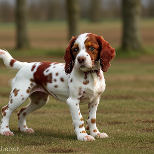 irish red and white setter