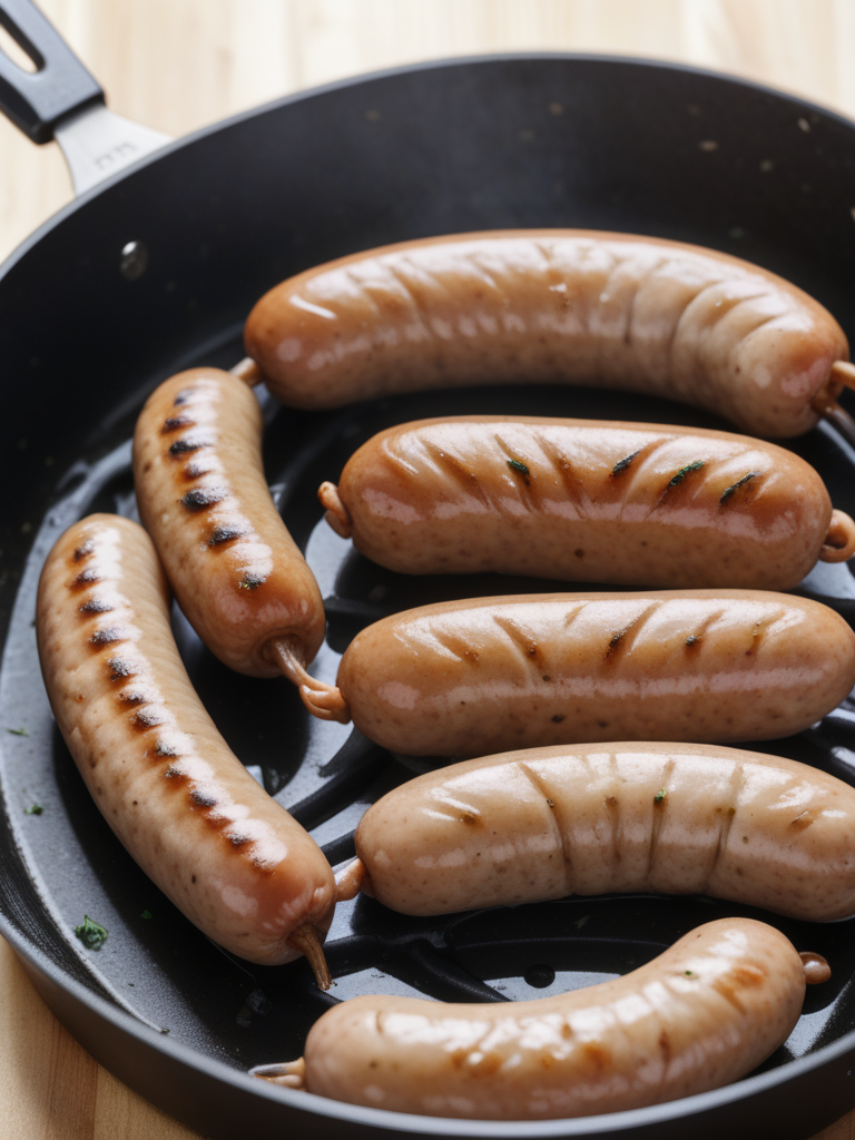 how to cook brats in a pan with water