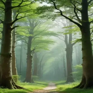 background white and green
