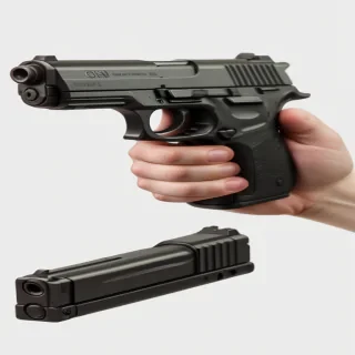 gun hand png