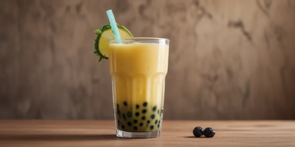 boba tea background