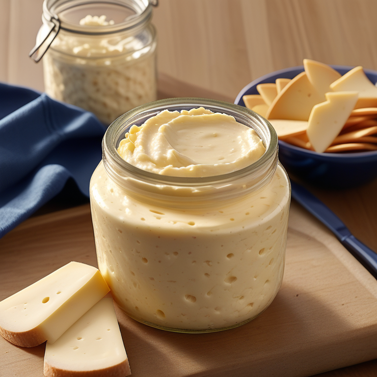 kraft cheese spread in a jar