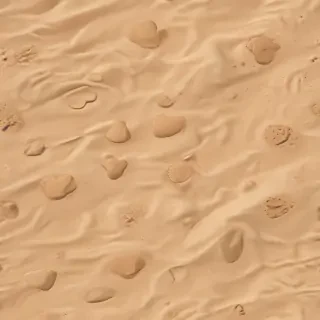 cartoon sand