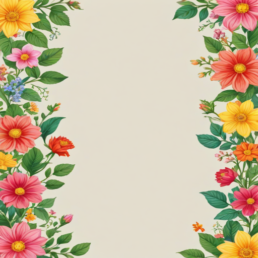 flower border clipart