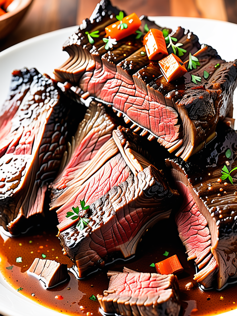 flanken style beef short ribs