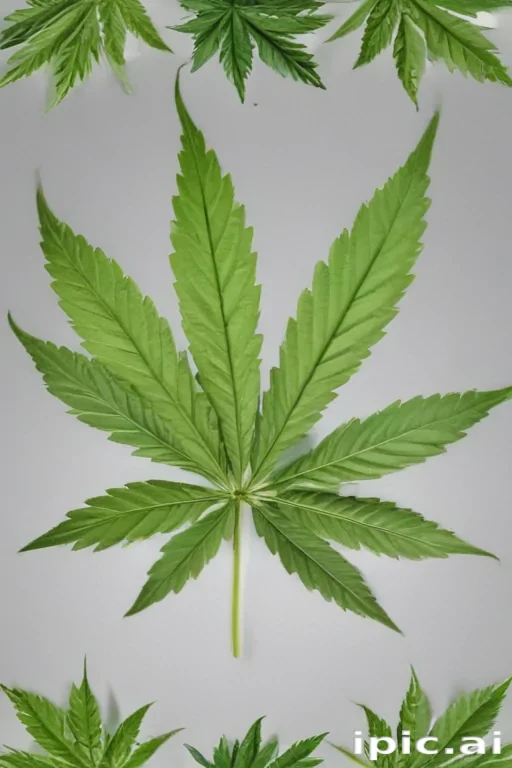 marijuana leaf transparent background