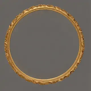 gold circle png
