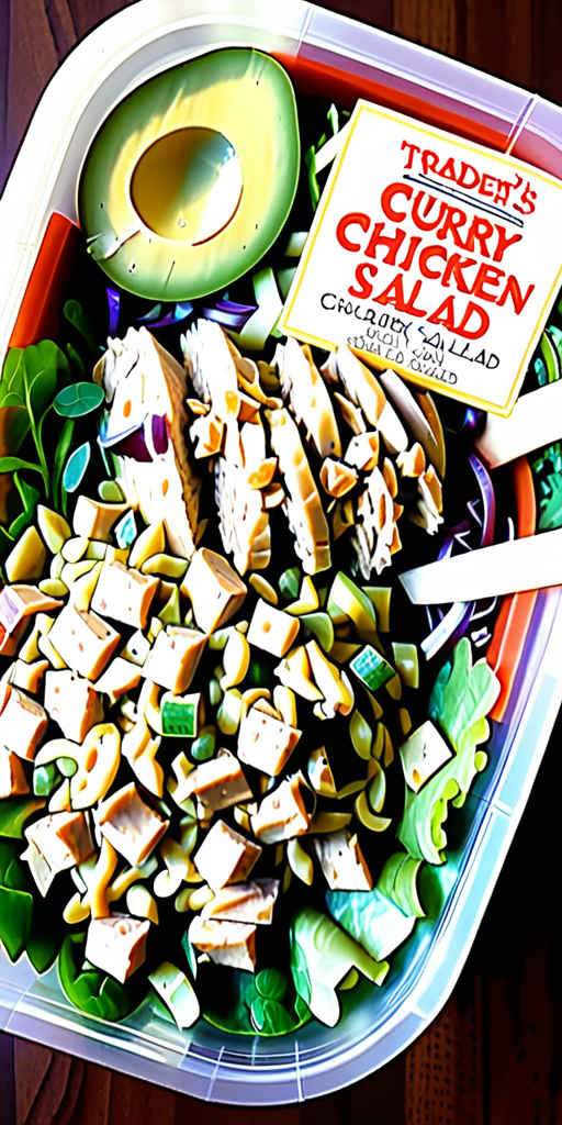 trader joe's curry chicken salad