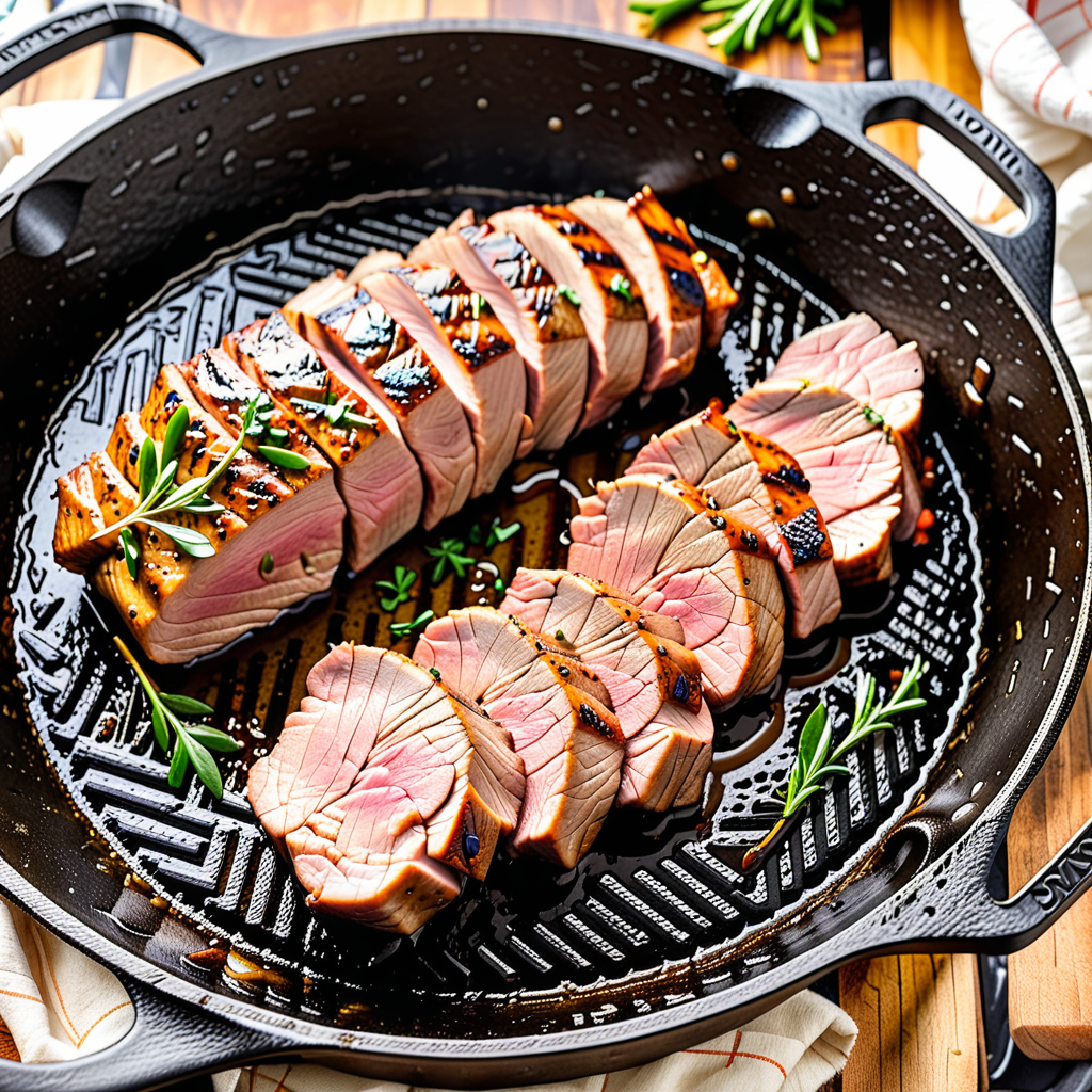 pork tenderloin in cast iron