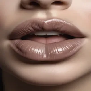 lips clipart black and white