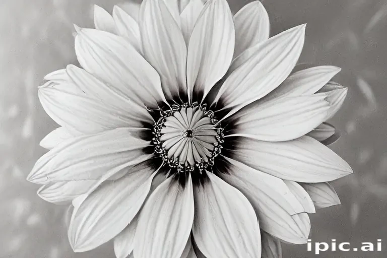 flower pencil drawing