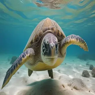sea turtle desktop background