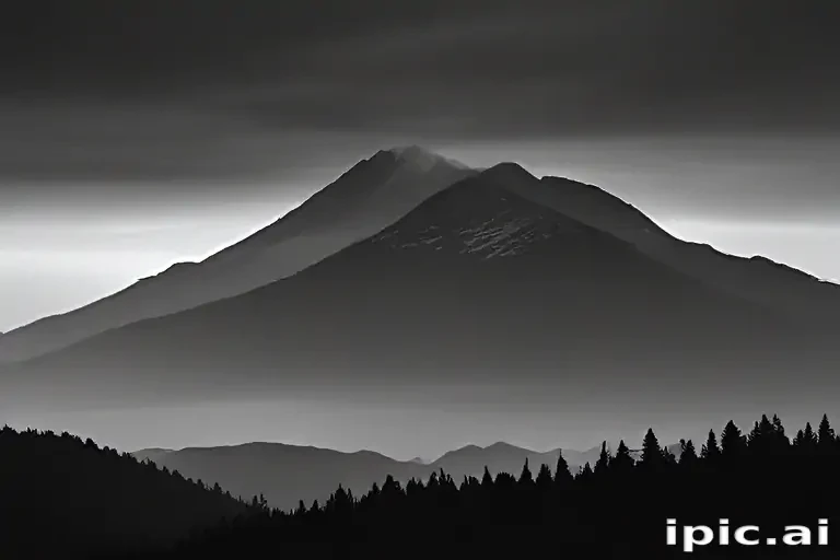 mountain silhouette