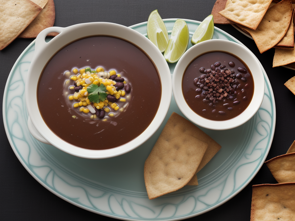 black bean and corn soup