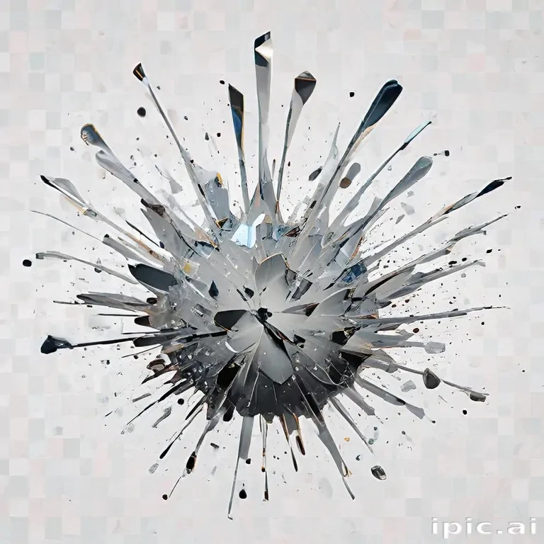 glass shattering png