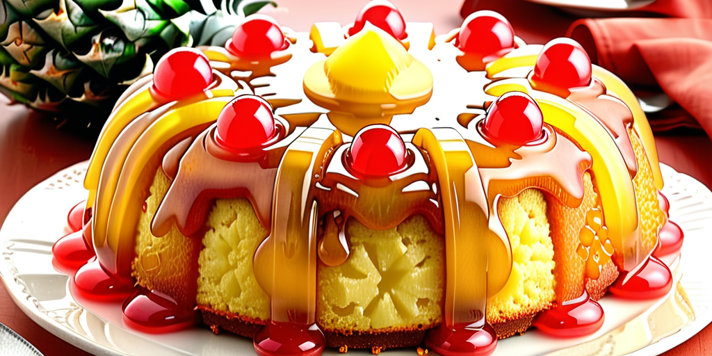 yellow cake mix pineapple upside down