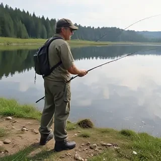 rod in fishing