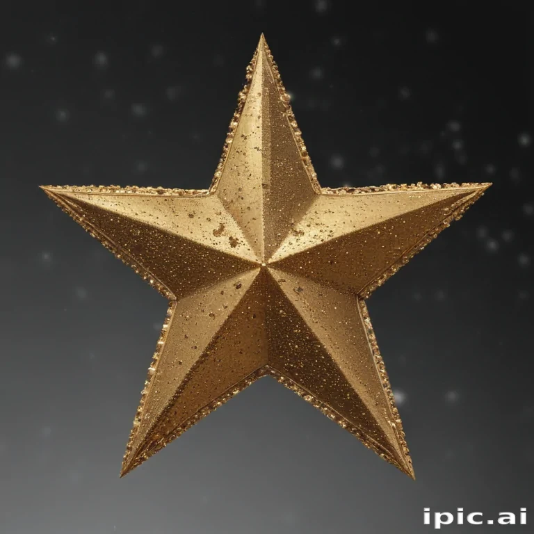 glitter star png