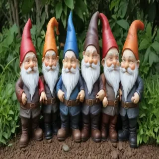garden gnomes