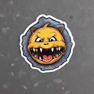 stickers with transparent background