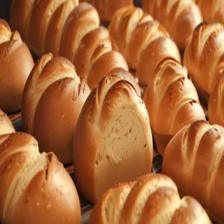 bread in cartoon