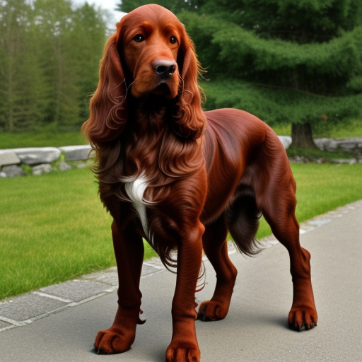irish setter dog breed