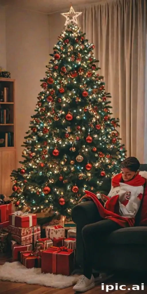christmas pics aesthetic