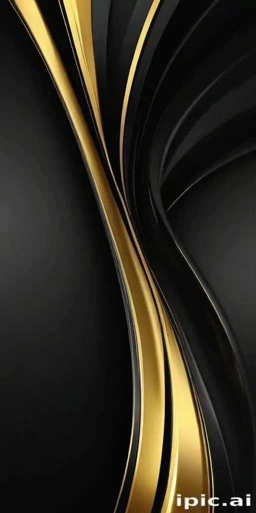 black and gold background