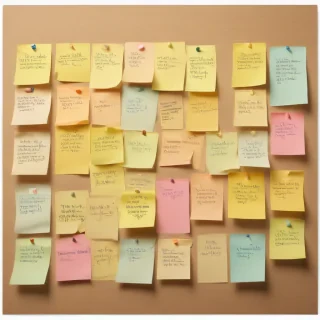 sticky notes png transparent