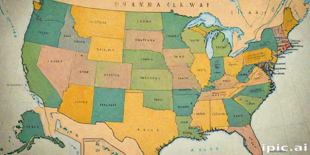 us states map