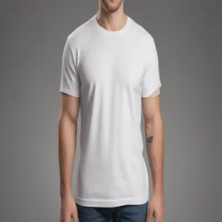 white tee png