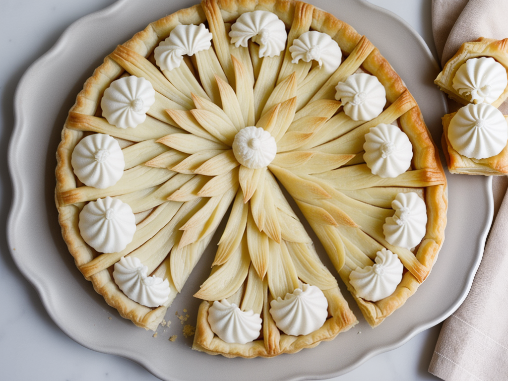 upside down puff pastry tarts