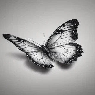picture of a butterfly drawing