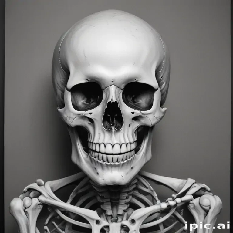 creative skeleton drawings
