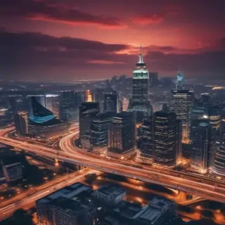 city wallpaper iphone