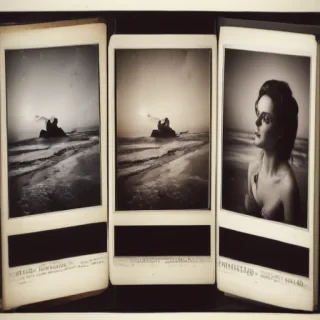 aesthetic polaroid frame