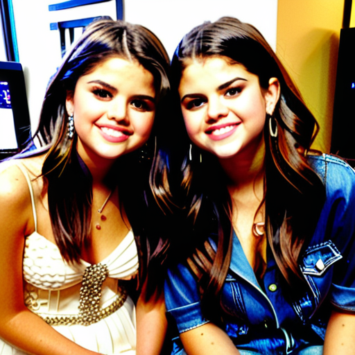 selena gomez with her sister