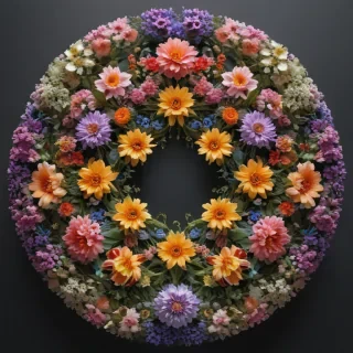 flower circle