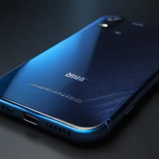 blue phone wallpaper