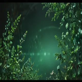 aesthetic background green