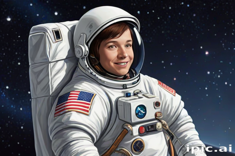 astronaut cartoon
