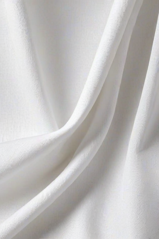 white fabric background