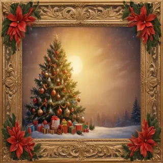 christmas clip art frames