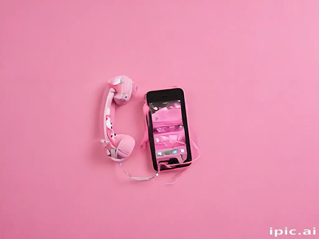 phone pink wallpaper